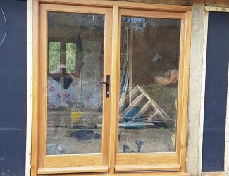 Oak Door Pair