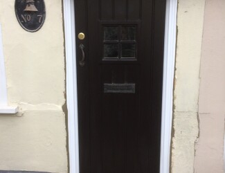 Cottage Door Outside 